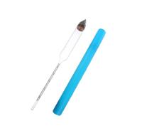 Levemolo Lot De 2 Testeurs De Salinité en Verre pour Aquarium Densimètres d'eau De Mer Outil De Mesure pour Pisciculture Hydromètre à Sirop D'érable Facile à Utiliser pour Aquariums Et Plantes