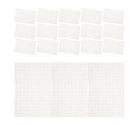 Levemolo Lot de 20 Tapis de Nidification pour Perroquets en Silicone Beige, Coussins Doux Antidérapants pour Élevage Manuel et Protection du Nid d'oiseaux