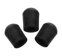 Levemolo Lot de 3 Embouts en Caoutchouc pour Pique de Contrebasse et Violoncelle Accessoires Antidérapants Solide Protection Pédale de Basse Adaptés aux Instruments à Cordes D’Orchestre