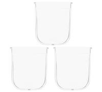 Levemolo Lot de 3 Godets Collecteurs de Condensation pour Autocuiseur Électrique, Tasses de Récupération d'Eau en Plastique, Compatibles Cuisson à Haute Pression, Entretien Pratique, Usage