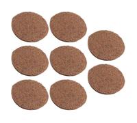 Levemolo Lot de 8 Tapis de Nidification pour Pigeons en Fibre Végétale Naturelle Brun Diamètre 20 CM Épaisseur 05 CM Coussin Respirant et Résistant pour Œufs et Petits Animaux Usage