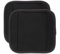 Levemolo Manchon à Barres Horizontales 2 Pièces Revêtement Antidérapant, Coussin de Protection Portable pour Haltères, Adapté aux Exercices de Traction et Soulevé de Terre