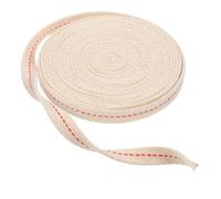 Levemolo Mèche de Lampe à Pétrole Coton Plat Large pour Lampe à Huile Rétro Absorption Forte Combustion Longue pour Lanternes à Huile et Brûleurs à Kérosène