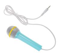 Levemolo Microphone Jouet : Microphone amplificateur 3,5 mm pour Enfants - Micro Jouet Portable avec Prise Jack pour Le Chant, l'éducation précoce et Les réunions de Famille