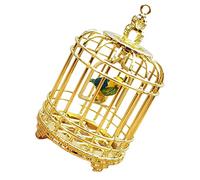 Levemolo Mini Cage à Oiseaux Décorative Modèle De Simulation Accessoire De Décoration De Maison Mini Ornement De Cage Décor De Bureau Imitation