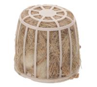 Levemolo Nid De Perroquet en Fibres Naturelles Nid D’Oiseau pour Cage Panier en Jute Mélange De Fibres Jeux pour Oiseaux Companions