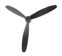 Levemolo Pales de ventilateur en plastique de 20 pouces, 3 pales, moyeu de 1,5 cm, pour ventilateur pied ou au sol, installation facile, débit d'air renforcé, atelier de garage