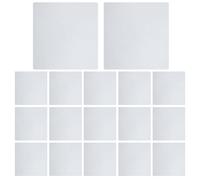 Levemolo Papier Filtre Qualitatif 30 Pcs 30X30 CM Taille Mixte Papier Absorbant Blanc pour Laboratoire Chimie Expérimentale et Usage Scientifique