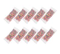 Levemolo Patchs Décoratifs en Pâte Polymère 10 Sachets - Grains de Bonbons Simulés pour Ornement de Coque de Téléphone - Fournitures de Bricolage Légères et Créatives pour Décoration