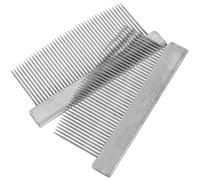 Levemolo Peignes en Fer pour Archet de Violon et Erhu, Lot de 2 Outils de Luthier pour Démêler Crins de Cheval, Accessoire Entretien Archet Violon, Adapté aux Instruments à Cordes, Usage