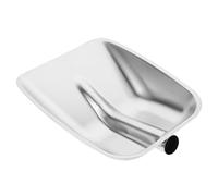 Levemolo Pelle à Neige Multifonction Acier Inoxydable Petite Portable Légère pour Jardin et Poussière Compatible avec Manche Amovible et Facile à Utiliser