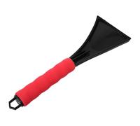 Levemolo Pelle à Neige Multifonction pour Déneigement Extérieur, Mini Grattoir à Glace Rouge Poignée en Mousse Eva, Outil De Dégivrage d'hiver Portable Et Léger pour Voiture