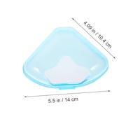 Levemolo Pet Bath Basin for Small Animals Hamster Guinea Pig Bathroom Plastic Bathing Tub with Star Pattern Practical and Easy to Clean