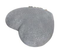 Levemolo Pierre Tombale Commémorative en Résine De Cœur, Couleur Roche, pour Chiens, Monument Funéraire Extérieur, Souvenir Solide pour Animaux De Compagnie