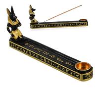 Levemolo Planche à Parfum à Reflux Linéaire Tête de Chien en Résine Synthétique, Porte-Parfum Décoratif pour Hôtel et Bureau, Accessoire Feng Shui Multifonction, Ornement Vintage