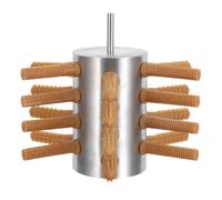 Levemolo Plumeuse de Volaille Semi-Automatique en Acier Inoxydable 24 Doigts, Petite Taille Compacte, pour Poulets, Canards et Oies, Équipement de Transformation de Volaille et Solide