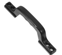 Levemolo Poignée de Fenêtre n Abs Noir, Résistante à L'usure Installation Facile, Design Élégant et Moderne pour Baie Vitrée Coulissante ou Porte D'armoire