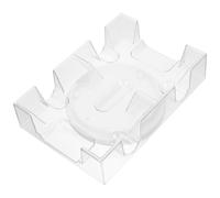 Levemolo Porte-Cartes à Jouer en Plastique Plateau Rotatif Support de Cartes de Jeu 2 Pièces Conteneur de Cartes Compact pour Rangement Organisé Accessoire Pratique Standard