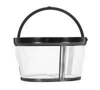 Levemolo Porte-filtre à Café Réutilisable Cylindrique en Nylon pour 4 Tasses, Panier Filtre Permanent Compatible Machines à Café, Filtre Lavable au Lave-vaisselle pour Extraction Optimale