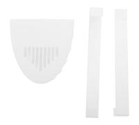 Levemolo Porte-nettoyant Suspendu pour Cuvette de Toilettes en Abs Blanc avec Structure Compacte et Installation Facile, Accessoire Salle de Bain pour Réservoir de Toilette