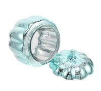 Levemolo Pot en Verre Citrouille avec Couvercle Hermétique Récipient Décoratif Automnal 12L pour Bonbons Thé et Café Boîte de Rangement Cuisine et Fête Halloween