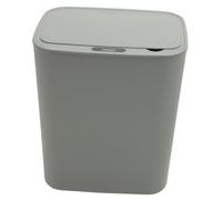 Levemolo Poubelle Automatique Intelligente avec Capteur Silencieux et Capacité Importante Poubelle Cuisine sans Contact Gris pour Salle de Bain et Usage Familial