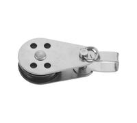 Levemolo Poulie Corrosion Résistante Acier Inoxydable 316 la en de Mouflage à l'usure Roue en Nylon, Minimisant des Cordages pour Gréement Marin et Levage