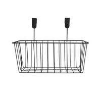 Levemolo Râtelier à Foin pour Petits Animaux en Fer Noir - Mangeoire pour Lapins avec Montage Facile en Cage - Accessoire favorisant Le Slow Feeding