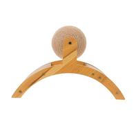 Levemolo Roue pour Chat Sisal Jouet Interactif à Griffer Forme de Balle Structure Escalade Verticale pour Chat