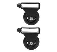 Levemolo Roues pour Échelle Télescopique en Alliage D'aluminium et Caoutchouc, 2pcs Vis, Glissement Stable et Sécurité Assurée pour Usage Domestique