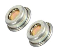 Levemolo Roulements en Acier 4pcs pour Fauteuil Roulant, Roulements de Direction Universels pour Chaises à Roues en Usage Intérieur