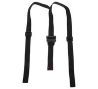 Levemolo Sangle de Sécurité Réglable avec Poussette Noire pour Poussette Bébé en Fibre et Plastique, Harnais Confortable et Sécurisé pour Voyage en Extérieur