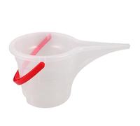 Levemolo Seau de Stockage de Nourriture pour Oiseaux : Distributeur de graines en Plastique Transparent avec Pelle à graines à Large Ouverture - Accessoires pour mangeoires extérieures facilitant