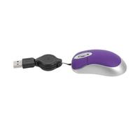 Levemolo Souris Filaire Télescopique Compacte USB Souris Optique Portable Ergonomique Confortable pour Ordinateur Compatible XP Vista