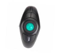 Levemolo Souris sans Fil Trackball 2.4g Boule de Commande Pouce, Forme Dauphin en Plastique, 5 Touches, 1000dpi, Connectivité USB pour Ordinateur Portable