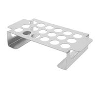 Levemolo Support de Cuisson pour Poulet Acier Inoxydable Rack de Barbecue à Multi Holes pour Cuisses de Poulet Outil de Grillade Facile