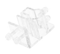 Levemolo Support de Tuyau Aquarium Réglable Pince Amovible Acrylique pour Fixation Tuyau Eau Accessoire Pratique et Résistant pour Aquarium