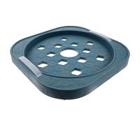 Levemolo Support Mobile pour Réservoir de Gaz Rond avec roulettes Plateau de Stockage Robuste pour Bonbonne de Gaz Butane Facile à Déplacer et Nettoyer