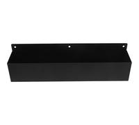 Levemolo Support Mural en Fer Noir pour Rangement de Peinture Aérosol et Outils, Design Polyvalent et Moderne pour Atelier et Studio