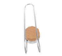 Levemolo Support Mural pour Rangement Vertical de Chapeaux et Accessoires Cheveux Crochet Organiseur sans Perçage pour Têtes Élastiques Serviettes de Salle de Bain Fixation par Ventouses