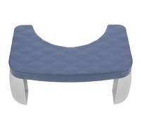 Levemolo Tabouret de Toilette Antidérapant Bleu Repose-pied Polyvalent pour Salle de Bain Escabeau Ergonomique pour Améliorer la Posture Confort des Adultes et Garçon Fille