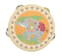 Levemolo Tambourin pour Garçon Fille Instrument de Percussion Ergonomique pour Petite Main Musical pour Éveil et Cours de Rythme Maternelle et Durable pour Jeux Créatifs et Éducation