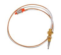 Levemolo Thermocouple de Remplacement pour Brûleur Encastré Aiguille Courte pour Allumage de Poêle et Protection Extinction Compatible Barbecue et Cheminée à Gaz