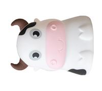 Levemolo Veilleuse en Silicone de Vache Mignonne, Lampe de Nuit Rechargeable, Lumière Décorative Multicolore pour Dormir et Anniversaire, Design Adorable pour Garçon et Filles et Adultes