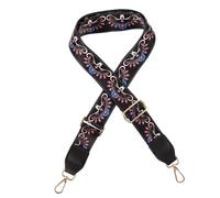 Levemolo Vintage Pattern Banjo Strap Adjustable and Wide Shoulder Belt for Banjo Guitar Ukulele Bass Reduces Burden Musical Instrument Accessory Fine Workmanship
