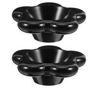 Levemolo Volant de Vanne Industrielle en Bakélite, Lot de 2 Pièces, Poignée Antidérapante pour Usage Extérieur et Commercial, Accessoires de Robinet