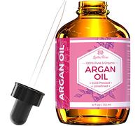 Leven Rose Virgin Huile d'Argan - pressée à froid , 100 % bio pour cheveux, peau , Visage & Nails - Meilleur marocaine anti-âge , anti-rides , baigne dans rapidement - Empêche Frizz & Augmente briller Natural Hair & Soyeux - Aide à l'eczéma , l'acné , secs Patches - Grande Comme Natural Barbe pétrole et Conditioner - hydratant pour la peau sèche et cuticules - 100 % pure Oil