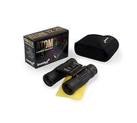 Levenhuk Jumelles Atom 12x25 – Ultra-compactes, optiques BK-7 entièrement traitées, images naturelles