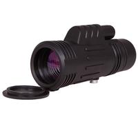 Levenhuk Atom 8x42 Compact Lightweight Monocular - Pocket Size Scope with 8X Magnification, Single Hand Focus and Wrist Strap, Compatible with Glasses
