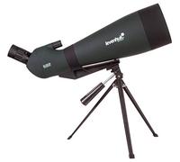 Levenhuk Blaze Base 100 Portable Spotting Scope with BK7 Glass Optics, Metal Table Tripod and Case for Watching Wildlife, Urban and Natural Landscapes